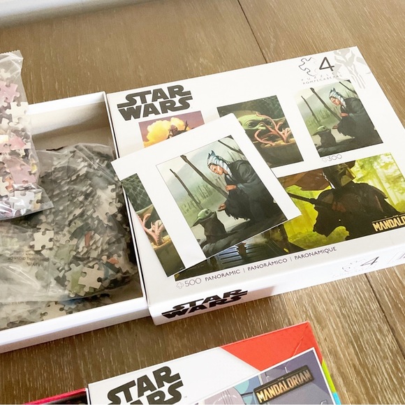 Star Wars Mandalorian Puzzles New Lot 5 - Picture 5 of 5
